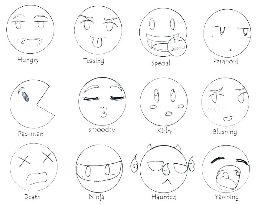 863x673 Emotions Coloring Pages For Toddlers Wacky Emotions Coloring Pages