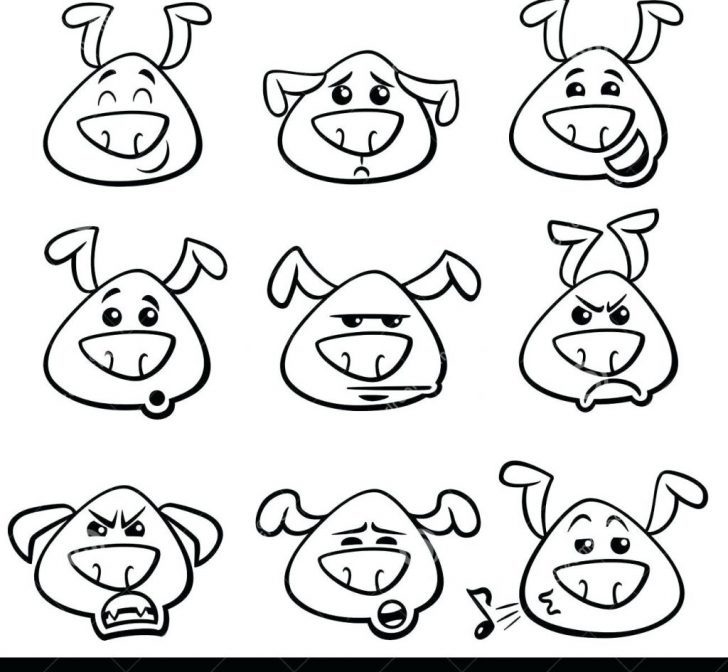 728x672 Emotions Coloring Pages