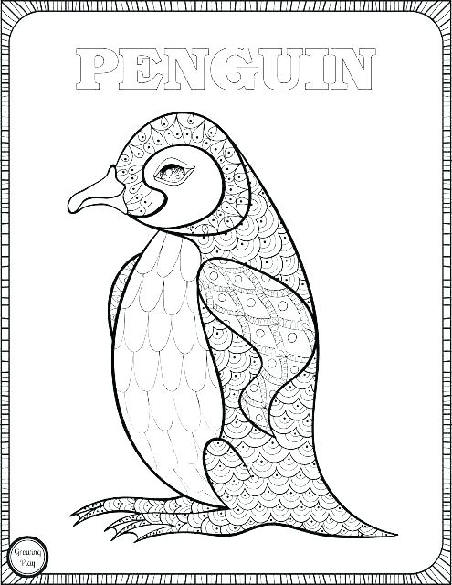 495x640 Emperor Penguin Coloring Page Cute Penguin Coloring Pages Emperor