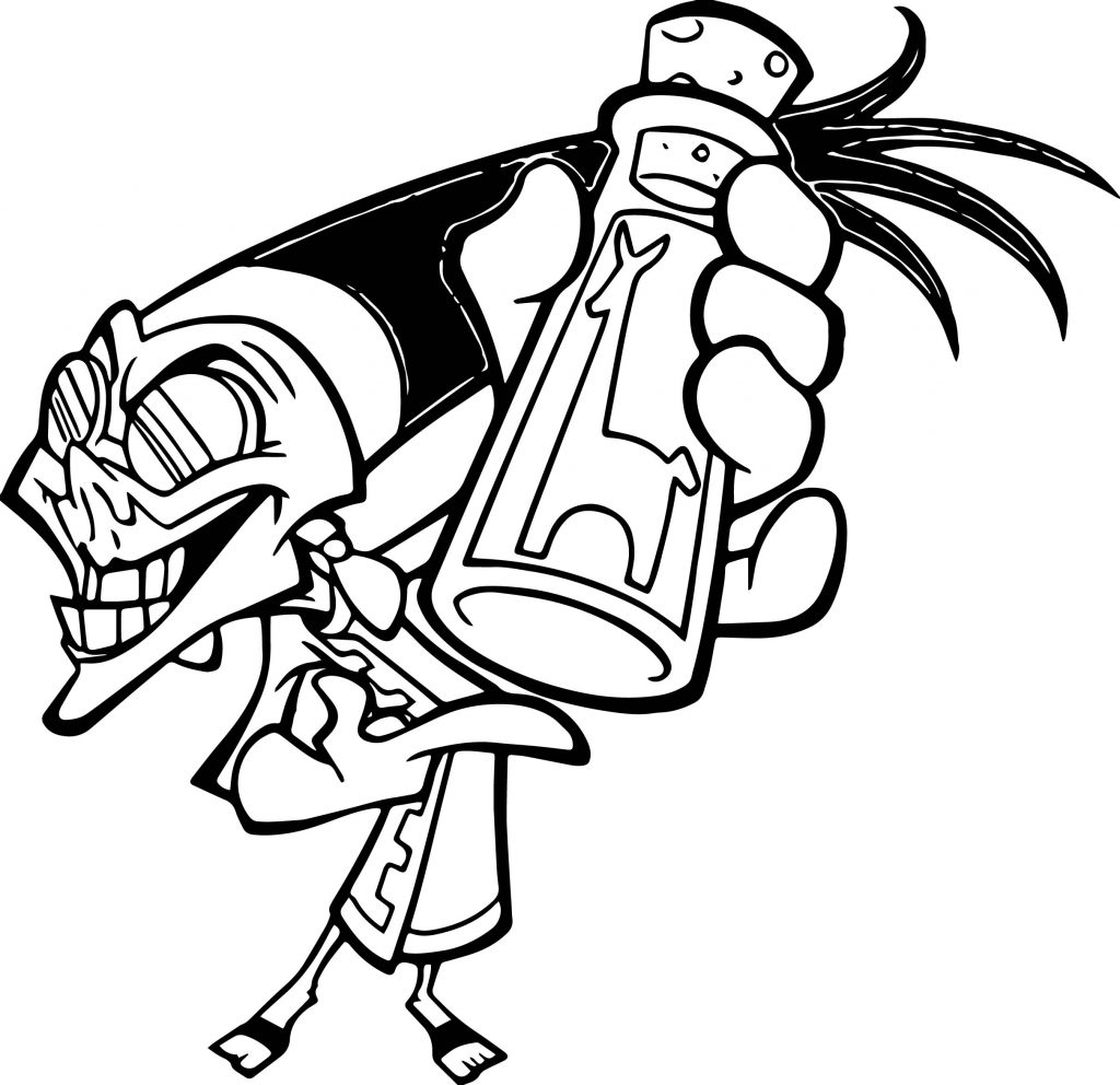 1024x992 The Emperor New Groove Yzma Position Disney Coloring Pages