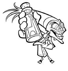 236x246 Top 98 The Emperors New Groove Coloring Pages