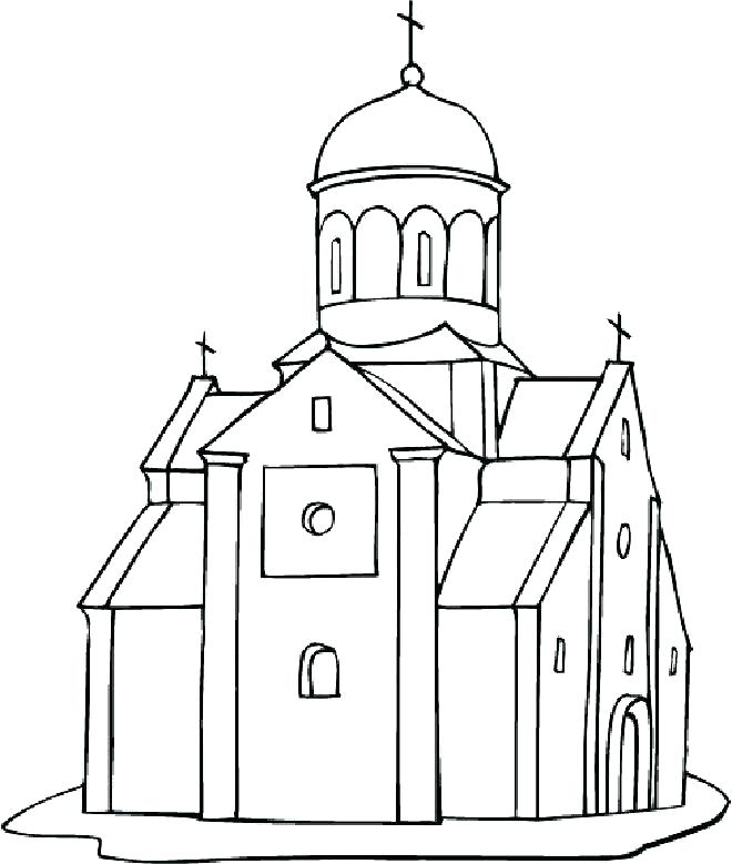 660x779 Empire State Building Coloring Pages Bridge Coloring Page Building