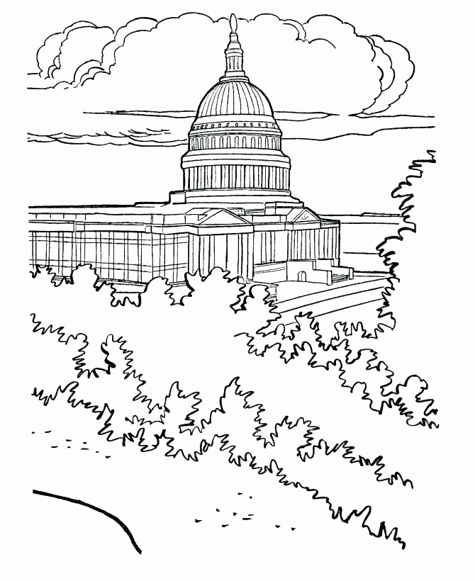670x820 New York Skyline Coloring Page New And Empire State Building More