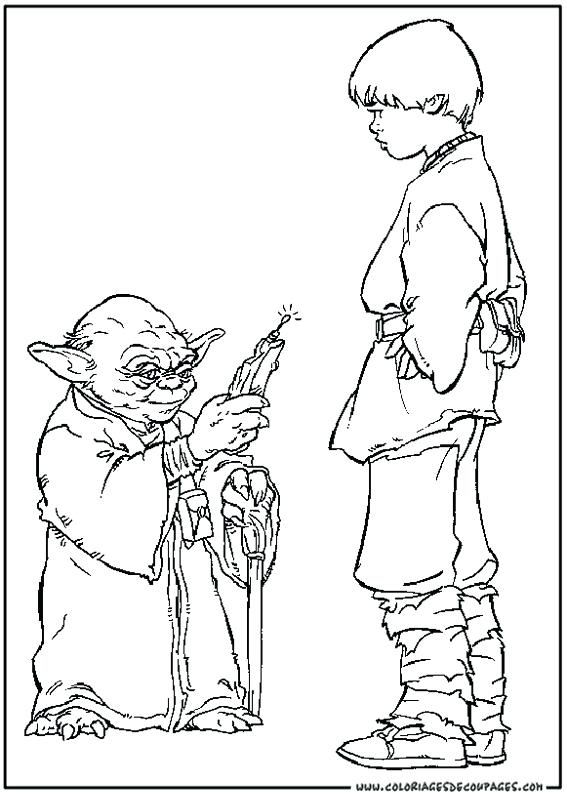 567x794 Obi Wan Kenobi Coloring Pages The Empire Strikes Back Jinn