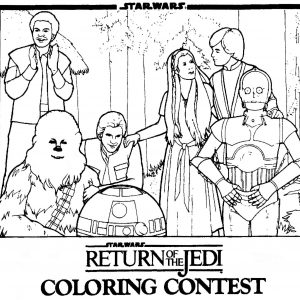 300x300 Star Wars New Hope Coloring Pages New The Empire Strikes Back