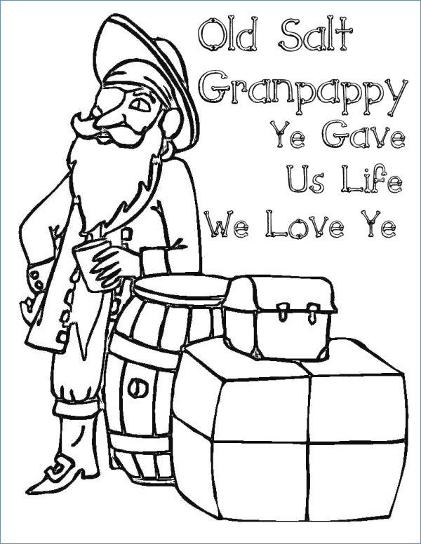 600x776 Star Wars Theme Father Day Card Coloring Pages