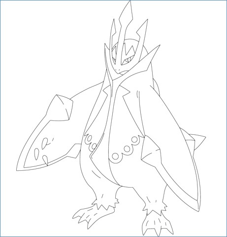 461x480 Azelf Pokemon Coloring Page