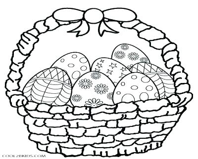 400x322 Easter Basket Coloring Pages