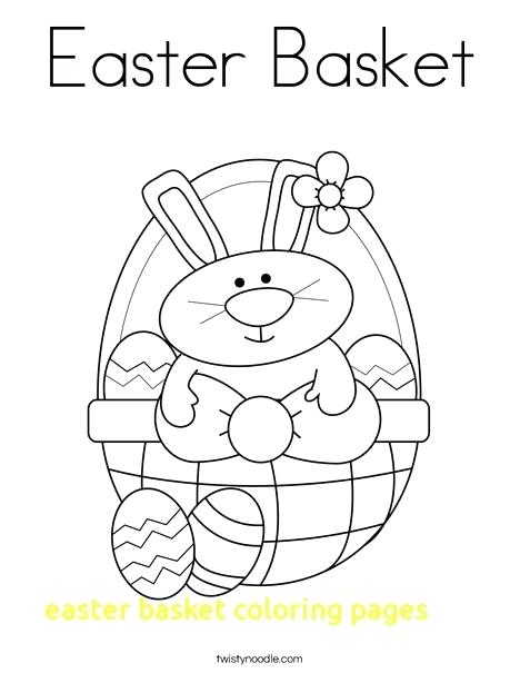 468x605 Empty Easter Basket Coloring Pages