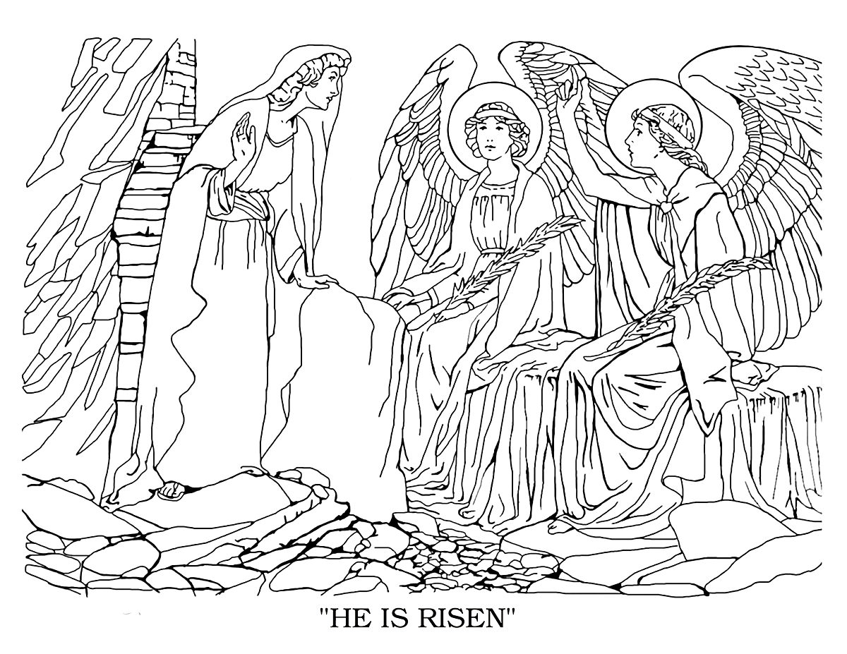 1200x927 Free Christian Coloring Pages For Kids, Children, And Adults