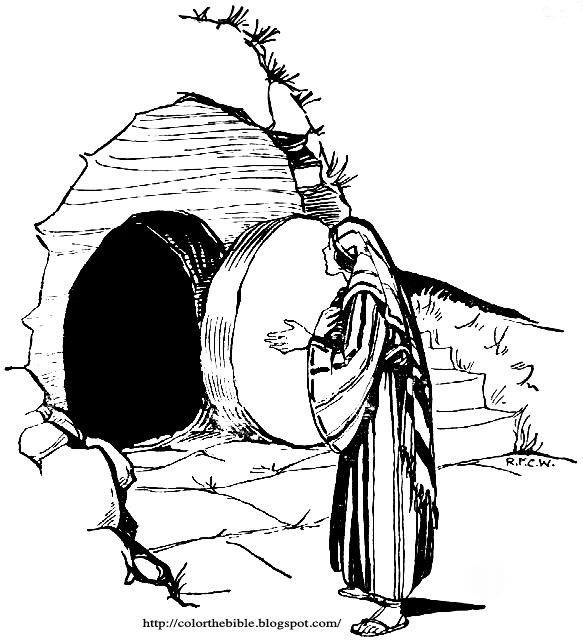 583x640 The Empty Tomb Color The Bible