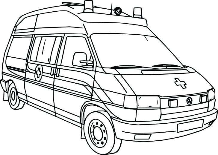 728x519 Ambulance Coloring Pages Medium Size Of Ambulance Coloring Pages