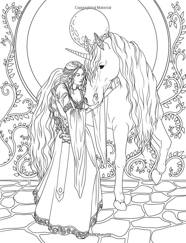 600x783 Enchanted Magical Forests, Coloring Book Volume 3 Coloring