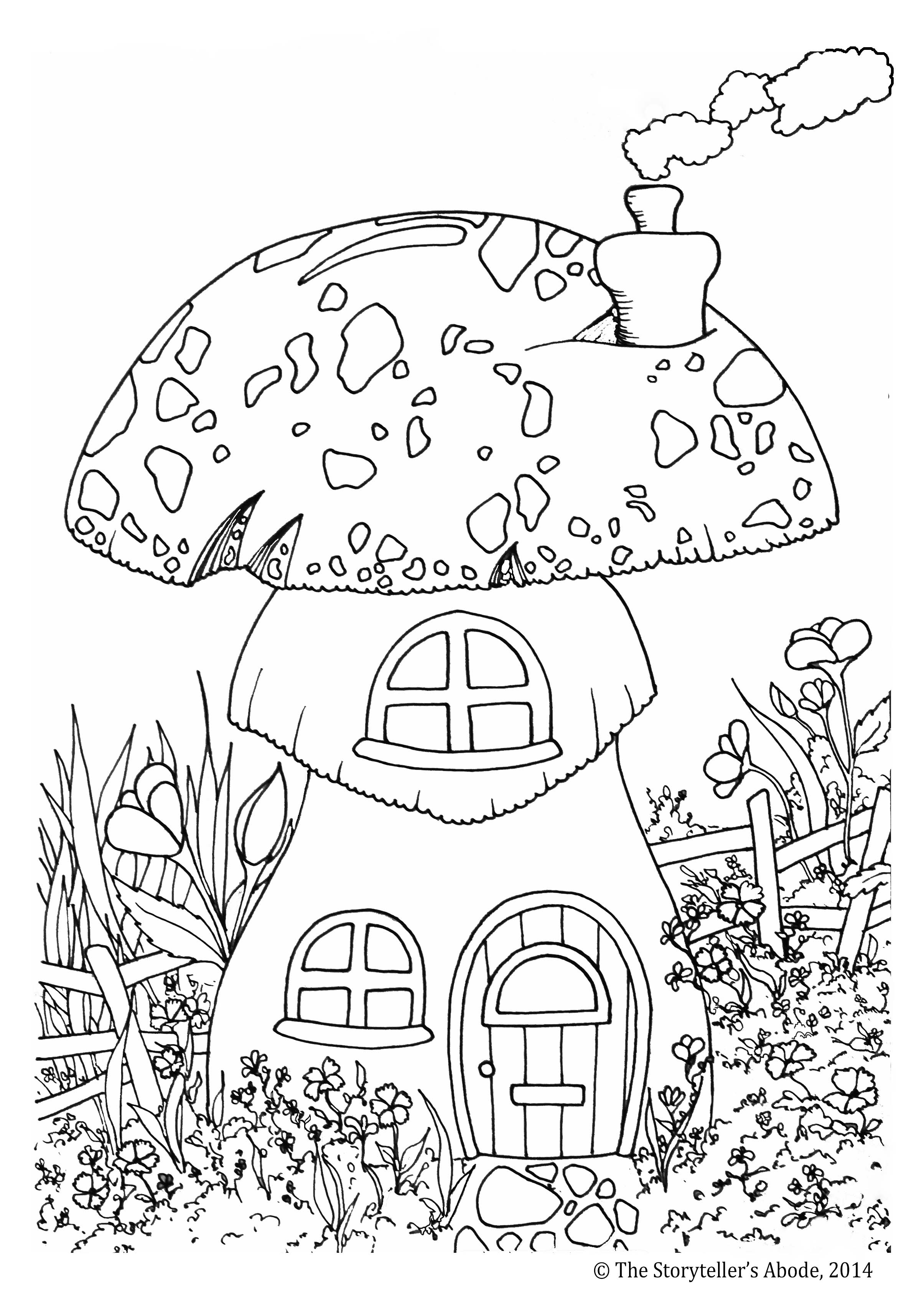 2409x3402 Enchanted Forest Colouring Pictures An Enchanted Place Enchanted