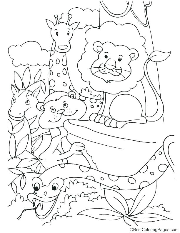 612x792 Extinct Animals Coloring Pages Finesse.site