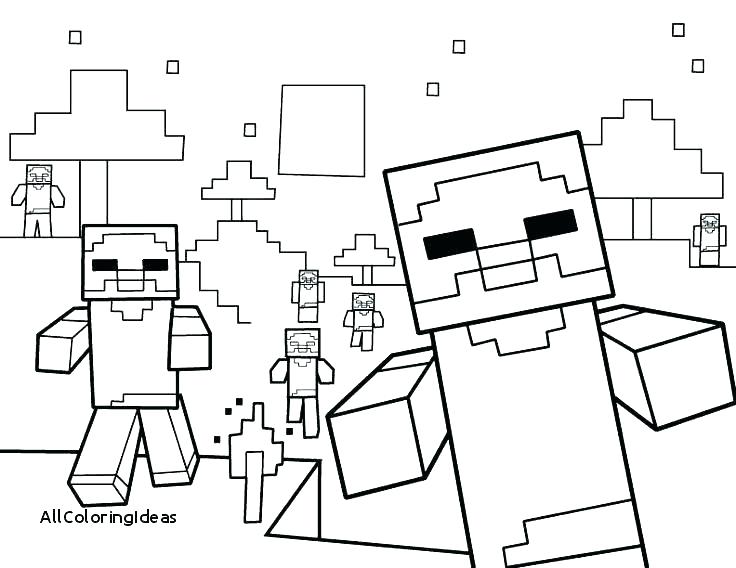 736x568 Coloring Minecraft Coloring Pages To Print Print Free Coloring