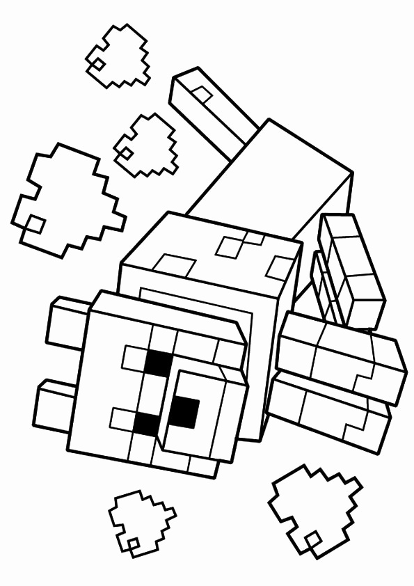 595x842 Enderman Coloring Pages Beautiful Minecraft Coloring Pages Video