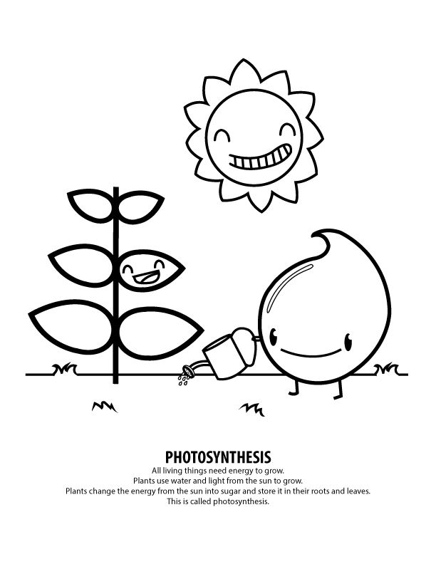 Energy Coloring Pages