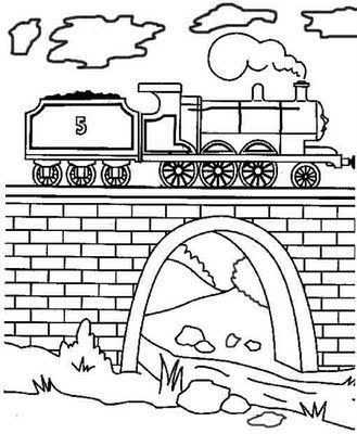 Engine Coloring Pages