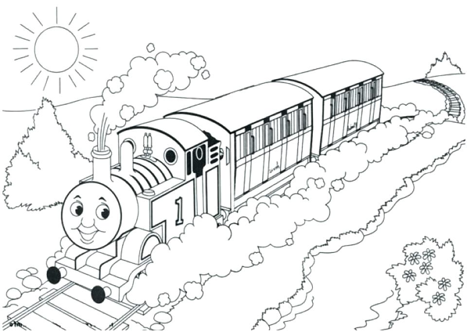 960x683 Surprising Train Engine Coloring Page The Train Printable Coloring
