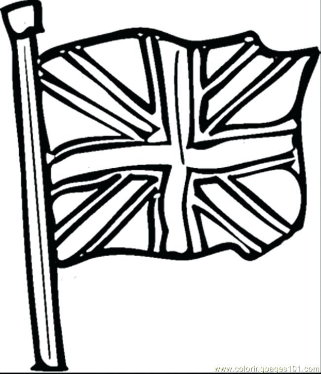 650x756 England Flag Coloring Page Flag Coloring Page Coloring Page