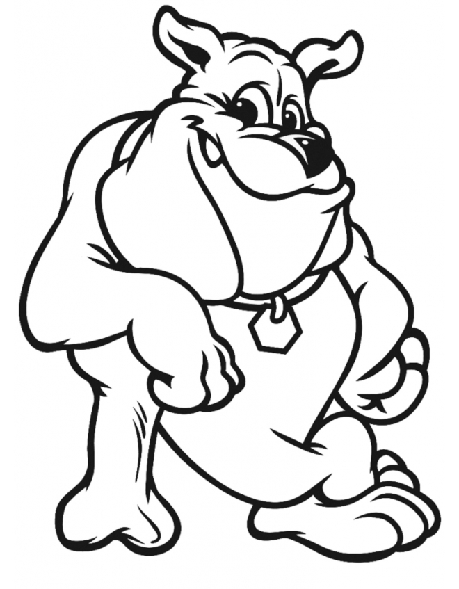 660x847 French Bulldog Clipart Coloring Page