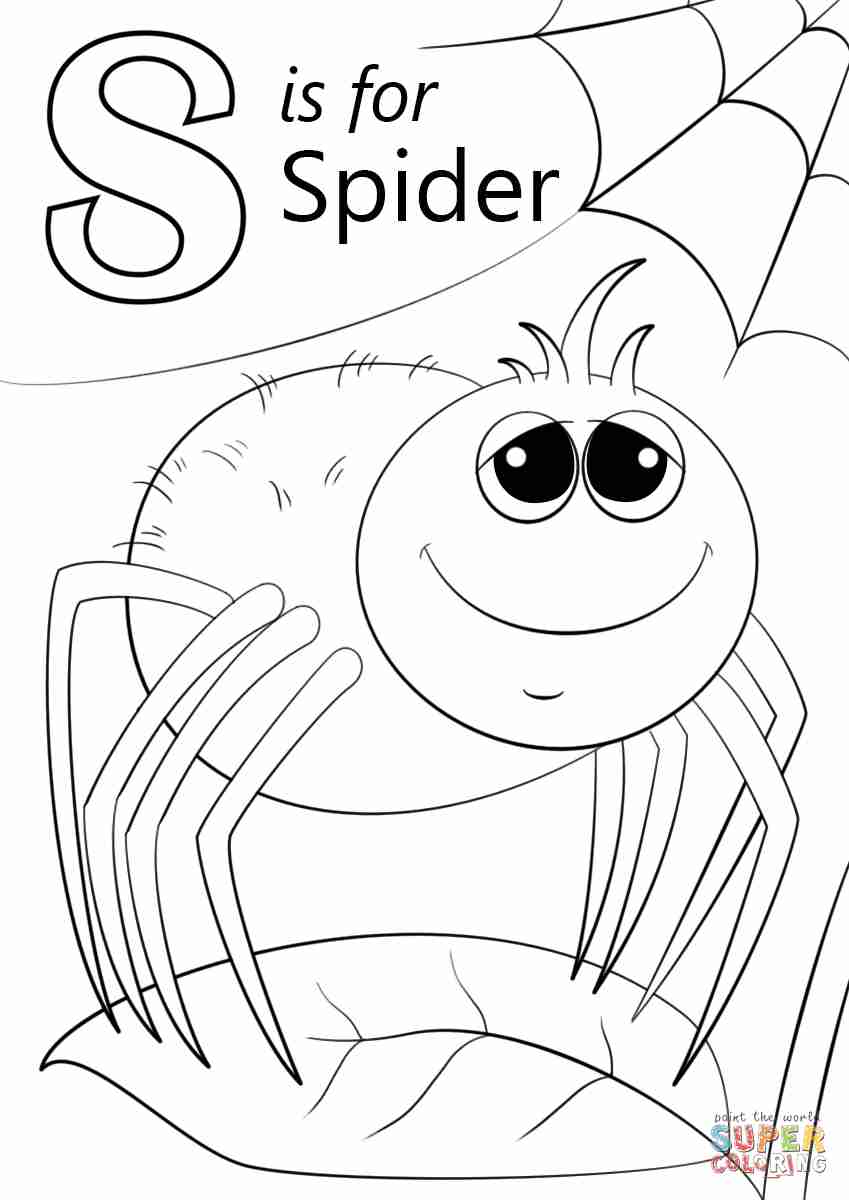 849x1200 Alphabet Letter S Coloring Page A Free English Printable