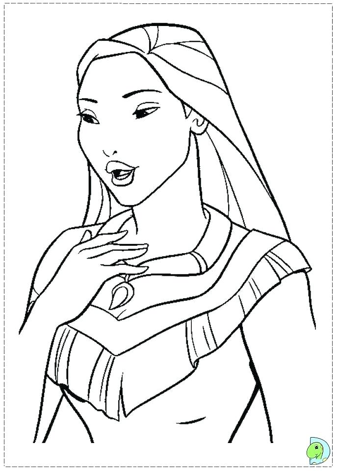 691x960 Coloring More Pages Drawing On Pocahontas Coloring Book Together