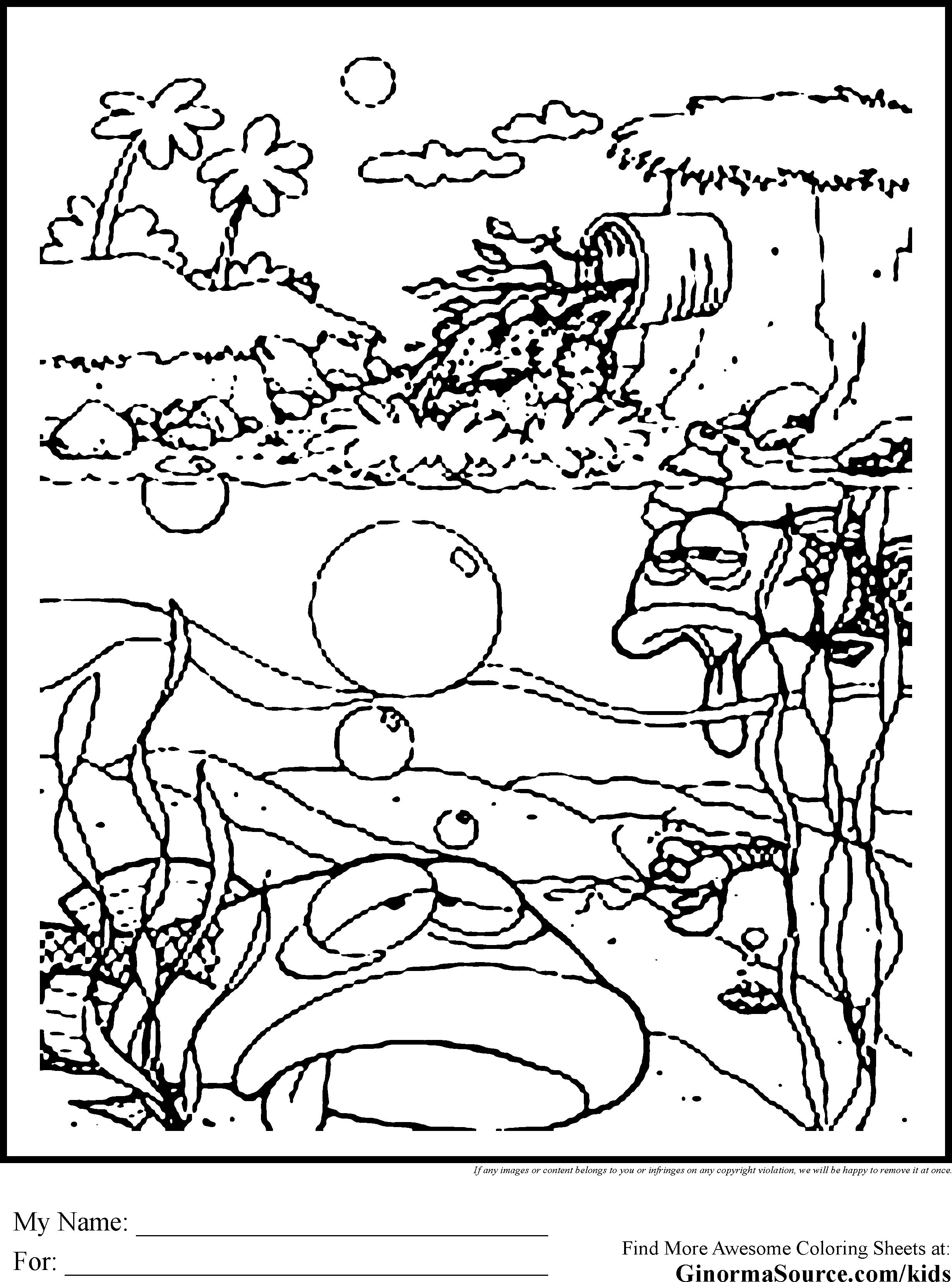 2459x3310 Cool And Opulent Hawaii Coloring Pages Download