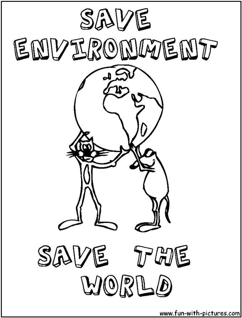 780x1024 Cool Coloring Pages Environmental Awareness Se