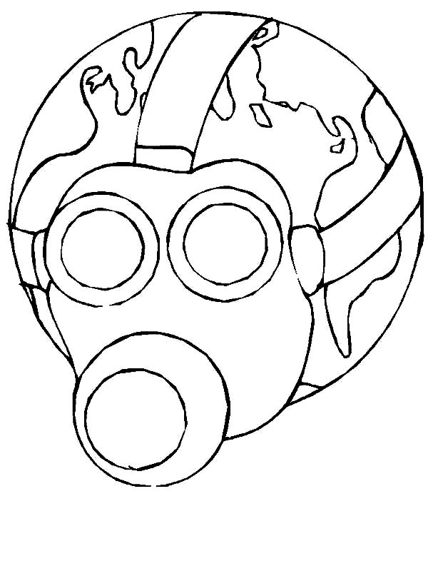 600x800 Less Toxic Environment On Earth Day Coloring Page Color Luna