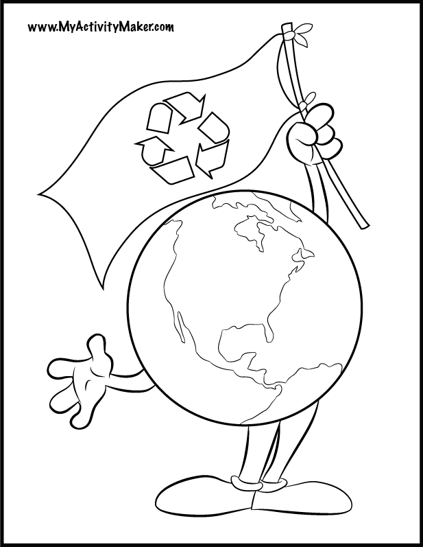 617x797 We Hope Earth Day Coloring Pages Can Be A Learning Place