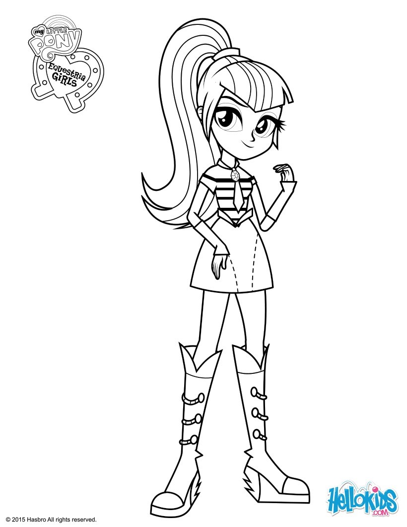 820x1060 My Little Pony Equestria Girls Sonata Dusk Coloring Pages To Print