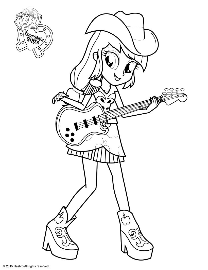 820x1060 Equestria Girls Coloring Pages Rarity