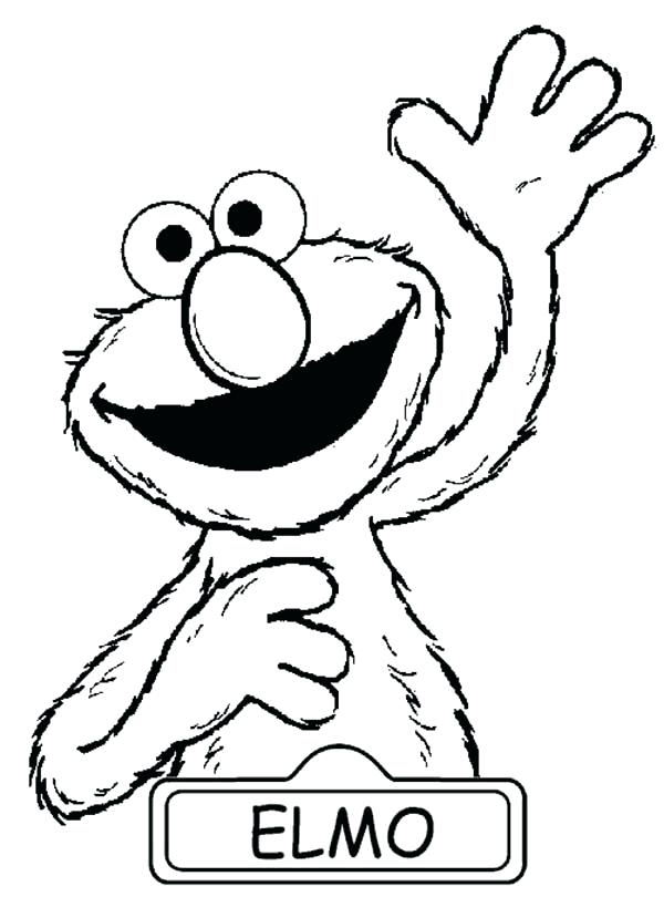 600x810 Ernie Coloring Pages Greeting Us In Sesame Street Coloring Page