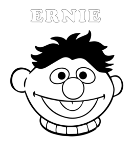 260x300 Easy Sesame Street Amp Elmo Coloring Pages Playing Learning