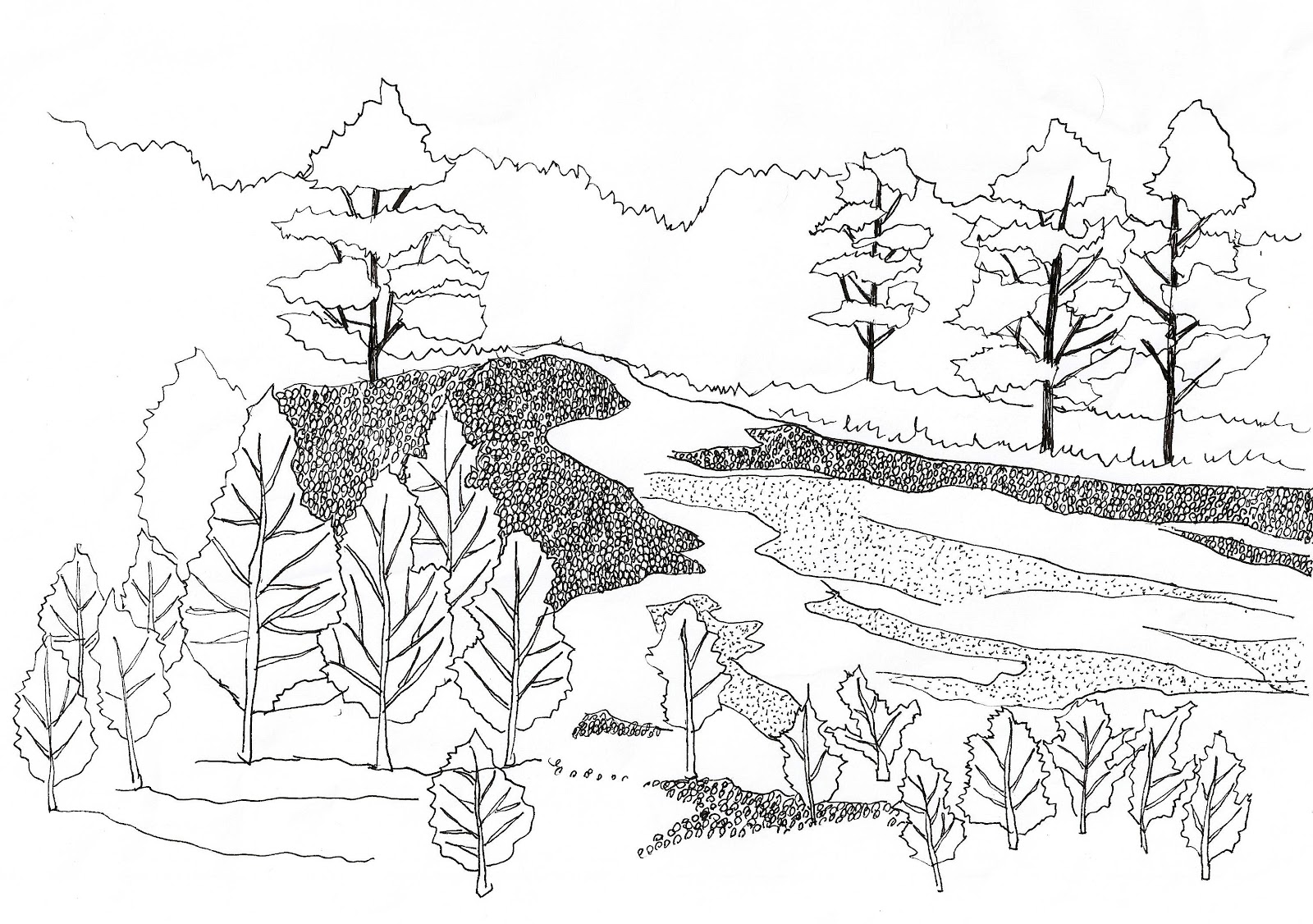 1600x1126 Drawing Of Soil Erosion
