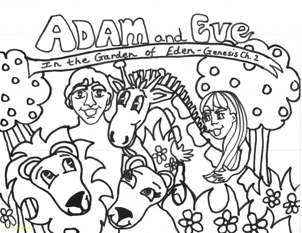 1024x791 Expert Garden Of Eden Coloring Page Pages 2835