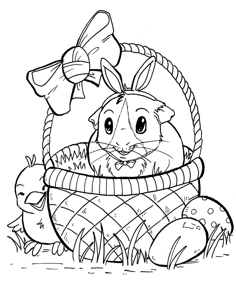825x1006 Drawn Guinea Pig