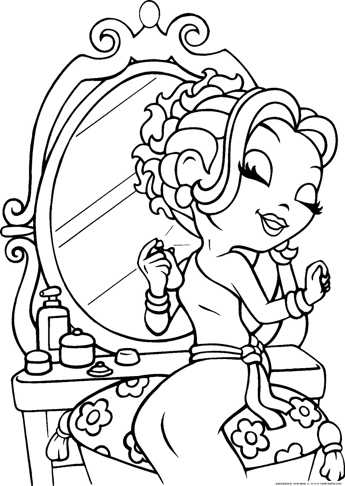 1135x1600 24 Free Lisa Frank Coloring Pages, Lisa Frank Girl Coloring Pages