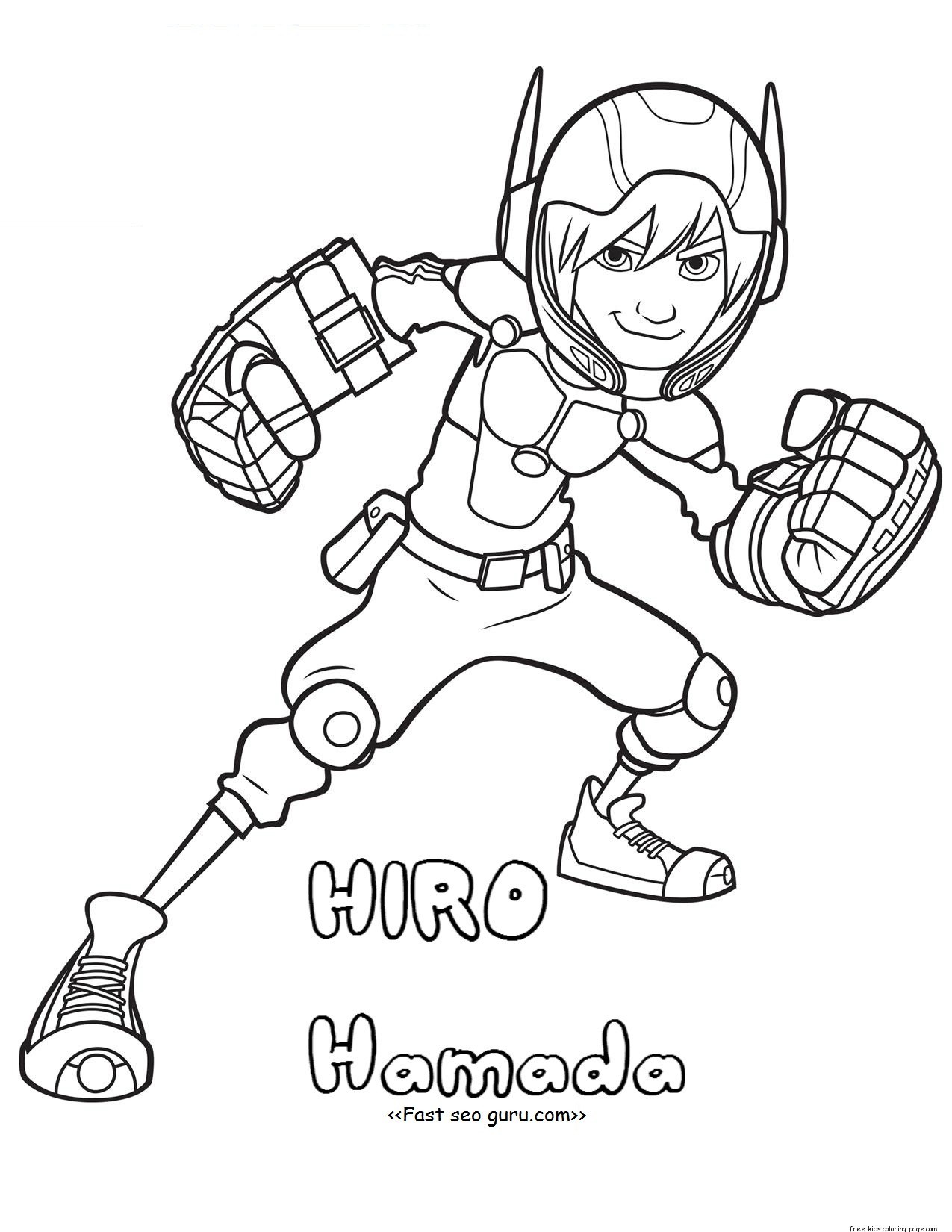 1275x1650 Ba Max Coloring Pages