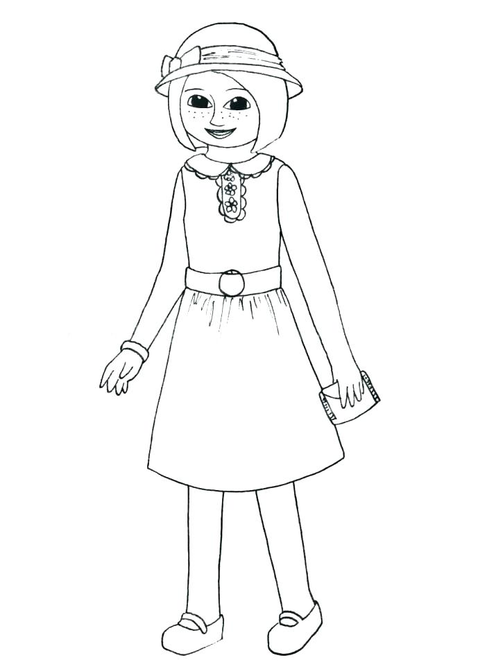 689x965 Eskimo Coloring Page