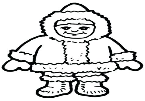 476x333 Eskimo Coloring Pages