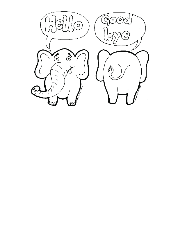 Esl Coloring Pages