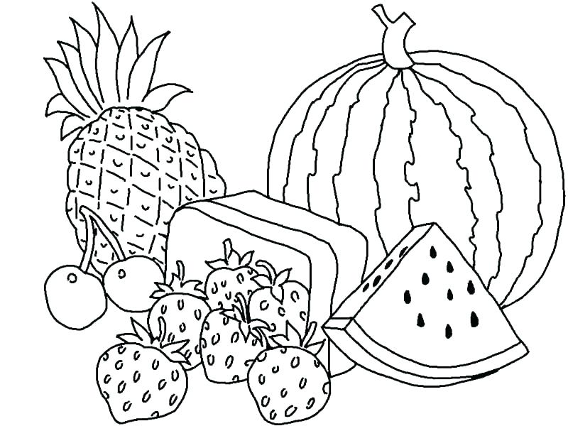 800x600 Fruit Coloring Pages Esl Fruit Coloring Pages Fruit Coloring Pages