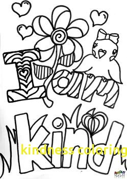 249x350 Kindness Coloring Pages With Kindness Affirmation Coloring Page By