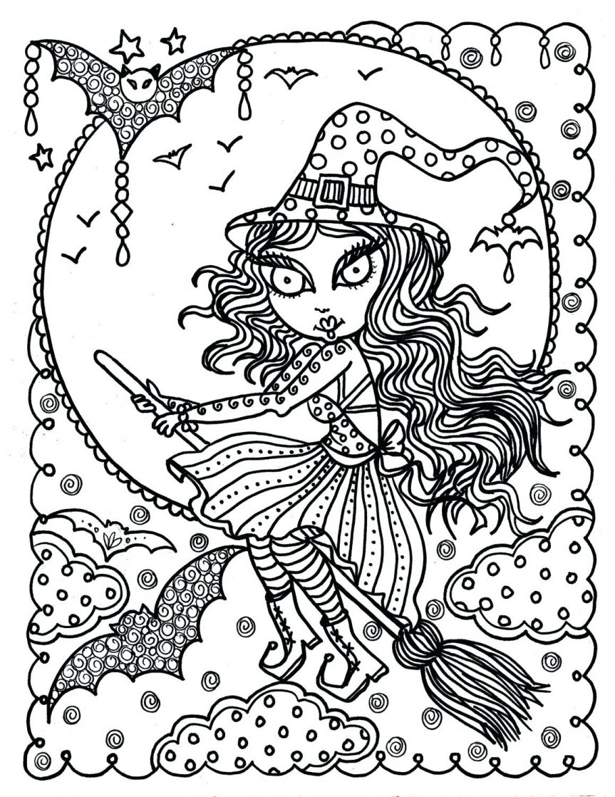 863x1118 Best Of Halloween Coloring Pages Esl Free Spider Page From Super