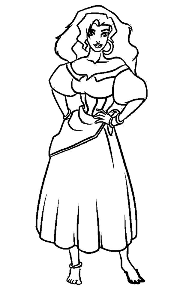 600x957 Esmeralda Very Beautiful Hunchback Of Notre Dame