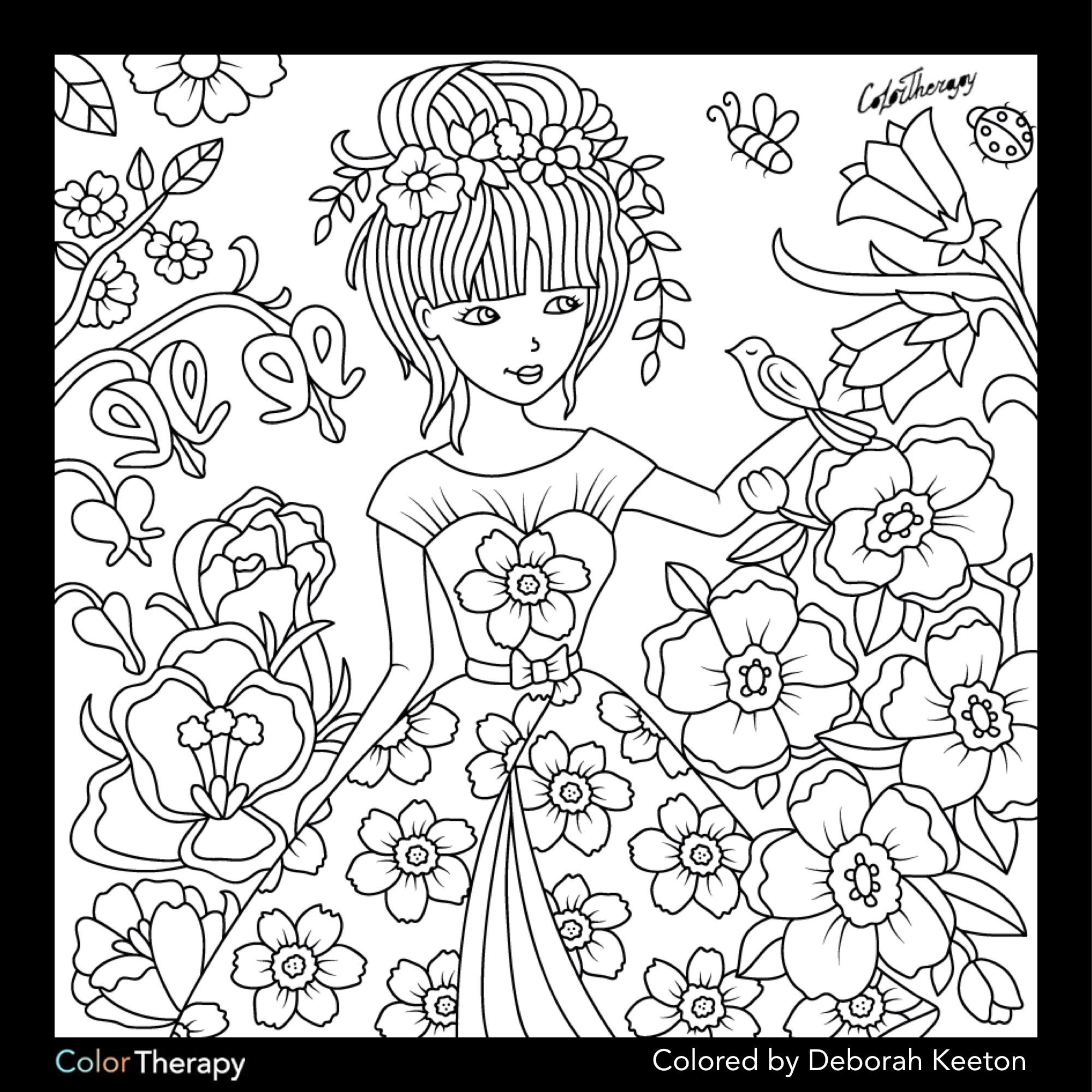 2000x2000 Fresh Coloring Pages For Kids By Mr Adron Esmeralda The Gypsy Girl