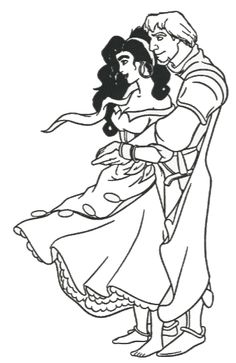 236x363 Top 68 Hunchback Of Notre Dame Coloring Pages